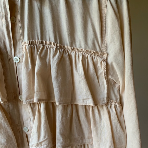 J. Crew Ruffled Cotton Tunic - Picture 5 of 8